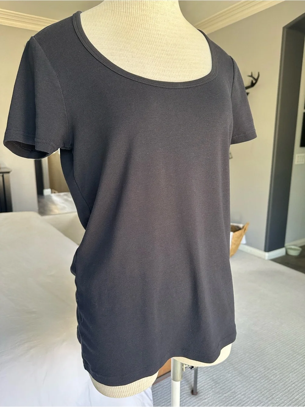 Caslon (Nordstrom) black short sleeve tee, size XL - Picture 7 of 14